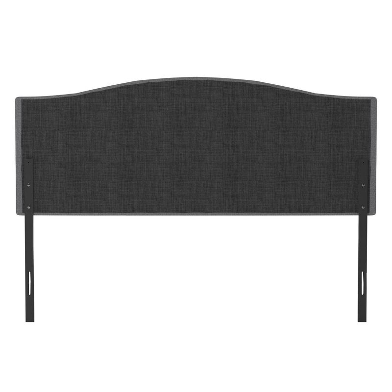 Full/Queen Provence Upholstered Arch Adjustable Tufted Headboard Glacier Gray - Hillsdale Furniture, 4 of 7