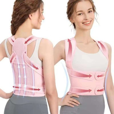 Attop  Posture Corrector for Men and Women - Adjustable Full Back Support Brace for Upper/Lower Back Pain, Scoliosis, and Hunchback Relief