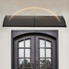 YIYIBYUS Front Door Arch Rainshed Canopy for Outdoor Sun Protection for Balconies/Roofs/Yards/Garages - 3 of 4