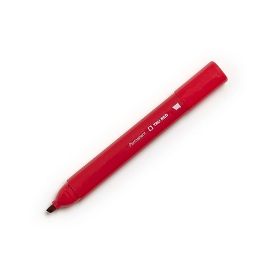 TRU RED Tank Permanent Markers Chisel Tip Red Dozen TR54538