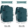 Waterproof Travel Backpack for Outdoor & Urban Use, Flight Approved Carry-On with Laptop Sleeve - 2 of 4