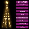 Aghana Digitals 2x5 ft USB-Powered Christmas Cone Tree with 84 Warm White LEDs, 8 Lighting Effects, - 3 of 4