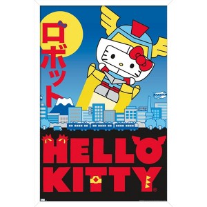Trends International Hello Kitty - KaiJu Framed Wall Poster Prints - 1 of 4