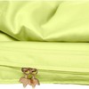 Canadian Down & Feather Company - 3 Piece Duvet Cover Set with 3-Sided Zipper, Pistachio - 3 of 4