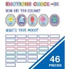 Carson Dellosa Education We Stick Together Emotions Check-In Pre-punched Bulletin Board Set, Grade PK-2 (46 pieces) - 2 of 4