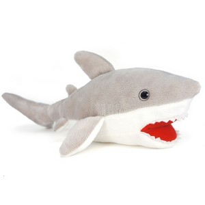 Mason The Great White Shark | 15 Inch Stuffed Animal Plush | By TigerHart Toys - 1 of 4