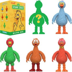 セサミストリート　ビッグバード&スナッフィー　Super7 フィギュア Sesame Street ReAction Figures - Big Bird and Mr. Snuffleupagus 2-PK