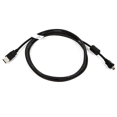Rengør rummet Nervesammenbrud kantsten Monoprice Usb 2.0 Cable - 6 Feet - Black | A Male To Mini-b 5pin Male  28/24awg Cable With Ferrite Core : Target