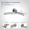 CASAINC 1-Spray Patterns Round 10 Inches Wall Mount Dual Shower Heads with Handheld and Tub Faucet - 3 of 4