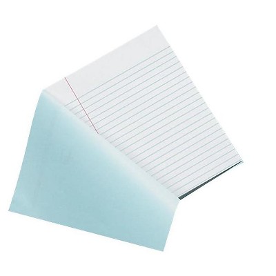 Pacon Exam Notebook 7" x 8.5" Wide Ruled 12 Sheets Blue (BB7824)