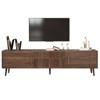 TIRAMISUBEST Mid Century TV Stand 70.8 inch Media Console 2 Drawers Cable Management Solid Wood Legs Storage Living Room Bedroom Home - 4 of 4