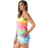Just Love Tie Dye Pajama Short Set with Ruffle Detail | Womens PJ Set - 2 of 3