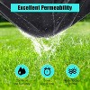 3x300ft Polypropylene Weed Barrier Landscape Fabric, 3.24 oz High Permeability Weed Control Fabric for Flower Bed, Driveway Fabric and Ground Cover - 4 of 4