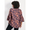 Avenue Women's Plus Size Marianne Ruffle Hem Shirt - 3 of 4