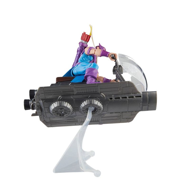 Marvel Avengers Legends Hawkeye Action Figure with Sky-Cycle Vehicle, 6 of 14