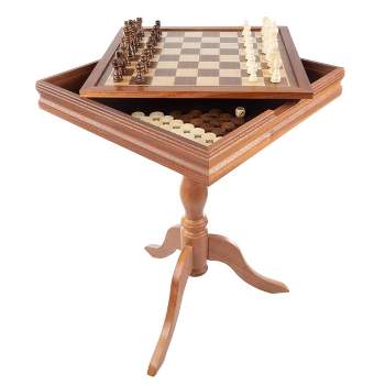 ♟Wooden Chess 38*38 🧩Material: Wooden 🔸️Package Includes