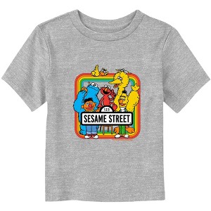 Toddler's Sesame Street Rainbow Box Friends Portrait T-Shirt - 1 of 3
