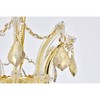 Elegant Lighting Maria Theresa 9 - Light Chandelier in  Gold - 3 of 3