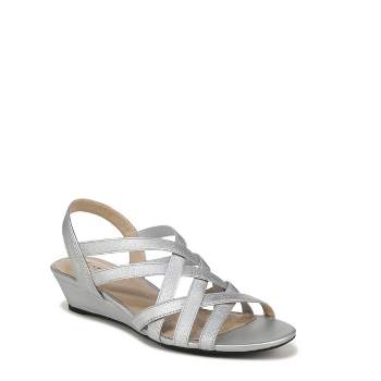 LifeStride Womens Yung Strappy Wedge Sandals