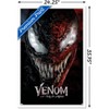 Trends International Marvel Venom: Let There be Carnage - Split Face One Sheet Framed Wall Poster Prints - 3 of 4