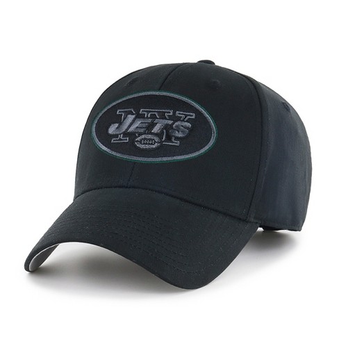 Nfl New York Jets Classic Black Adjustable Caphat By Fan Favorite