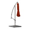 WestinTrends 10 Ft Outdoor Patio Cantilever Offset Umbrella with Base Weights - 2 of 3