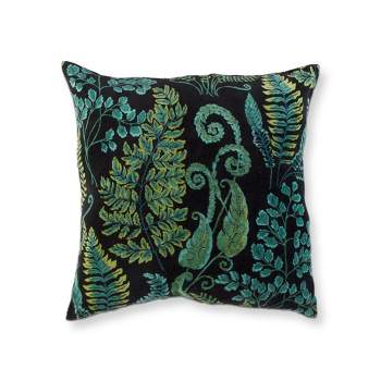 tagltd Ornamental Pillow Decorative Square Throw Pillow For Couch Bedroom Living Room