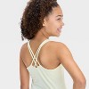 Girls' Strappy Crop Tank Top - All In Motion™ - 3 of 3