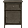 NicBex Wood Nightstand,Bedside Tables with 1 Drawer and 1 Storage Cabinet for Bedroom,Living Room - 3 of 4
