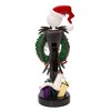 Kurt Adler 10-Inch Disney© Nightmare Before Christmas Jack Skellington With Wreath Nutcracker - 3 of 4