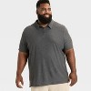 Men's Striped Pique Polo Shirt - All In Motion™ - 3 of 3