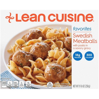 Lean Cuisine Frozen Simple Favorites Swedish Meatballs - 9.125oz