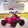6V Kids Ride On Electric ATV, Ride Car with LED Headlights, Ride-On Toy for Toddlers 1-3 Boys & Girls with Music, Forward & Reverse - 4 of 4