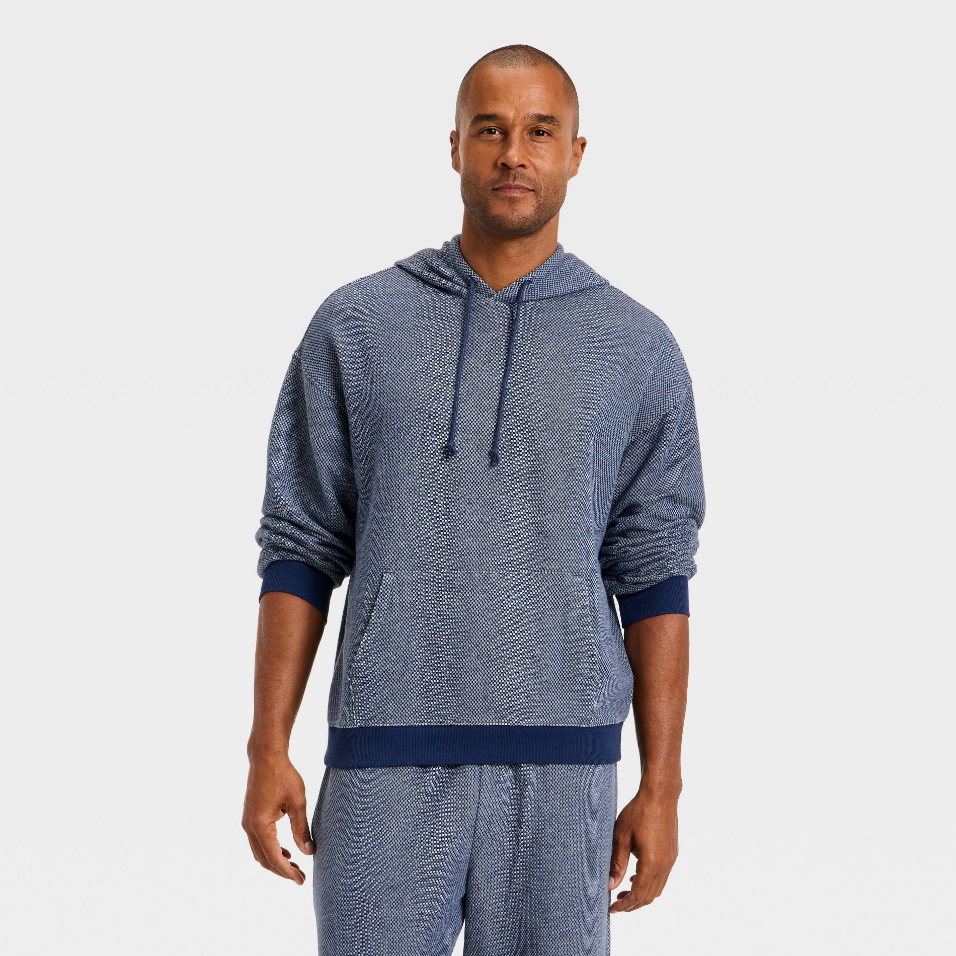Men's Textured Knit Lounge Hoodie - Goodfellow & Co™