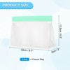 Unique Bargains Reusable Leakproof Zip PEVA Freezer Food Storage Bags 3 Pcs - 2 of 4