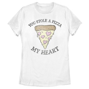 Women's Lost Gods You Stole a Pizza My Heart T-Shirt - 1 of 4