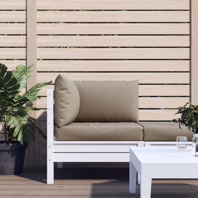 vidaXL Pallet Cushion Taupe Oxford fabric (100% polyester) Cushion