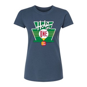 Women's - Price is Right - HOLE IN ONE Fitted Graphic T-Shirt - 1 of 2