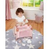LullaBaby Doll Foldable Playpen & Accessories Set - Pink & Golden Stars - 2 of 4