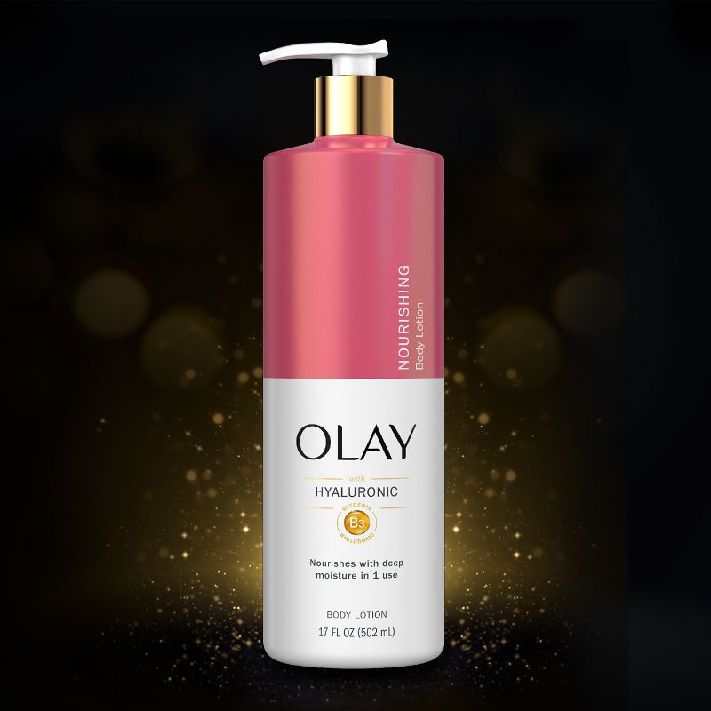 Olay Nourishing &#38; Hydrating Body Lotion Pump with Hyaluronic Acid Scented - 17 fl oz, 6 of 12