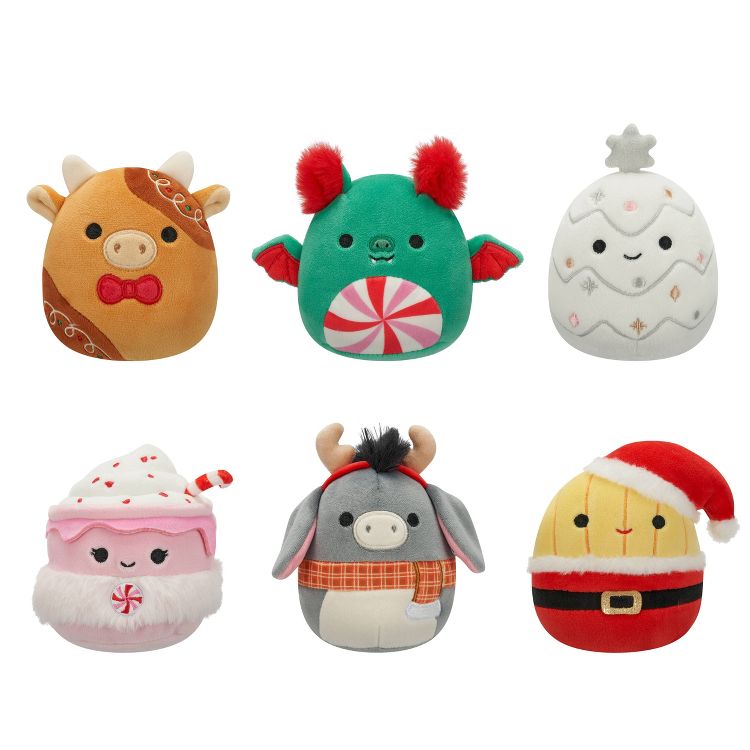 Squishmallows 4&#34; Holiday Mystery Capsule Little Plush, 1 of 13