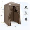 EAGLE PEAK 4x4 Pop Up Canopy, Flex Ultra Compact Portable Privacy Changing Room Photoshoots - 3 of 4