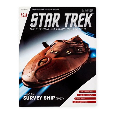 Eaglemoss Collections Star Trek Starships Vulcan Survey Ship Magazine - image 1 of 4