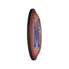 College Football Pigskin Design Oval Slimline Lighted Wall Sign - 3 of 4