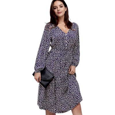 Anna-Kaci Women's Floral Print Light Dress