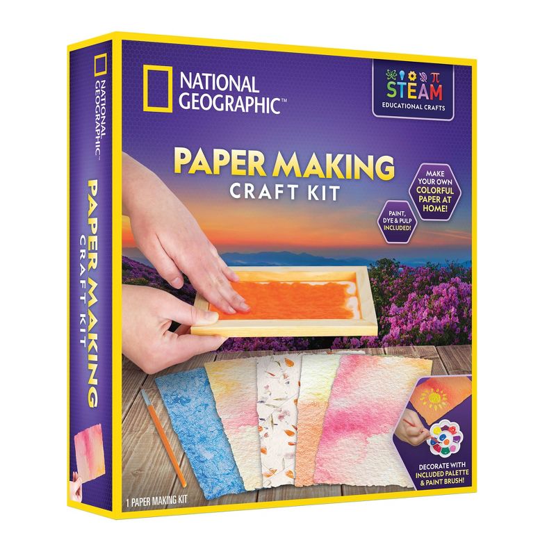 Paper Making Craft Kit - National Geographic, 1 of 5