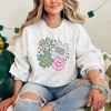 Simply Sage Market Women's Graphic Sweatshirt Stay Gold Lucky Shamrocks St. Patrick's Day - 2 of 3