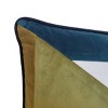 Upcycled Renaissance Patchwork Throw Pillow - Edie@Home - 3 of 4
