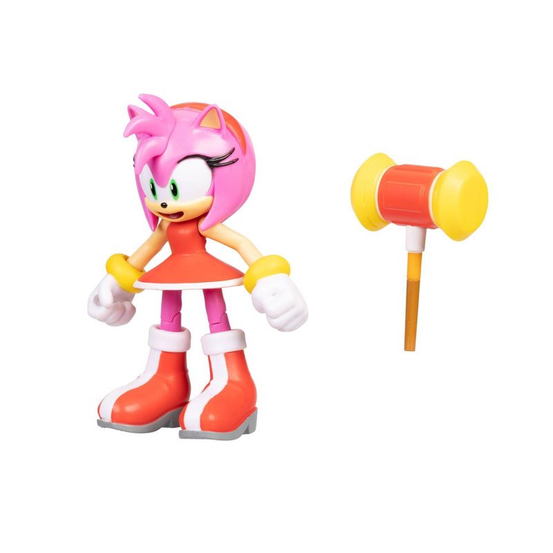 Sonic the Hedgehog Modern Amy with Hammer Wave 6, 5 of 10