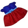Doll Clothes Superstore Red Blue Dress Fits Some Baby Alive And Little Baby Dolls - 4 of 4